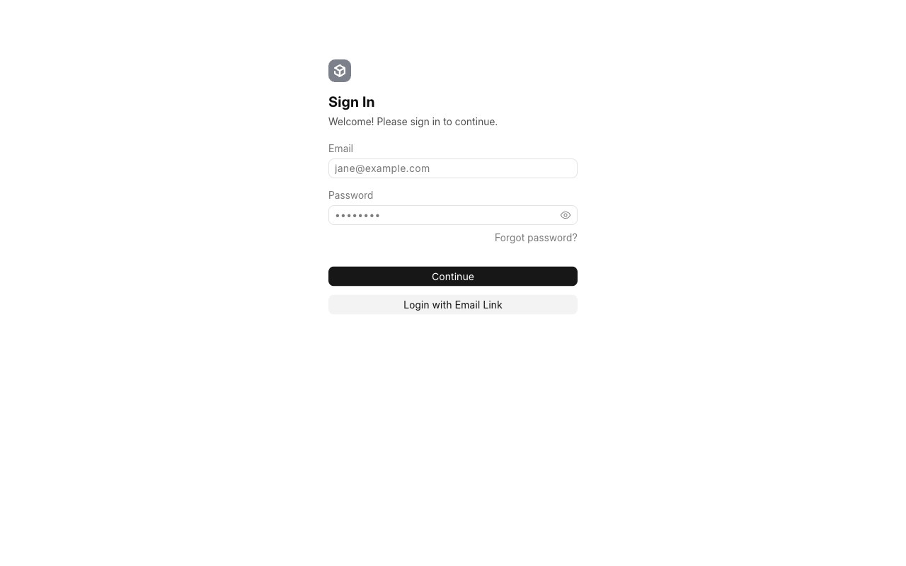 Langford Ledger · Complete: Sign-in page
