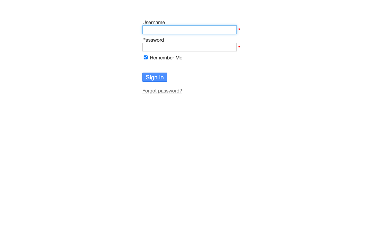 Langford Projects · Boards: Sign-in page