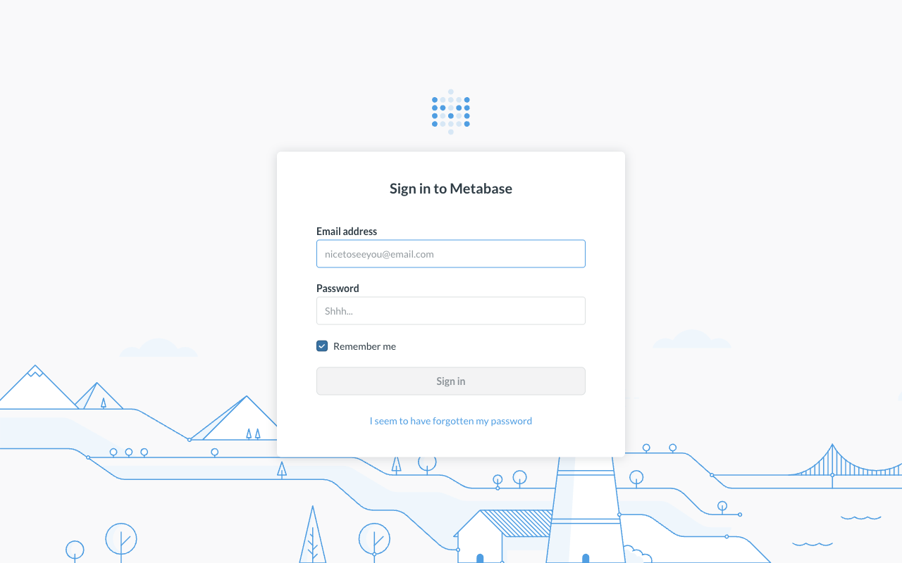 Langford Insights · Simple: Sign-in page